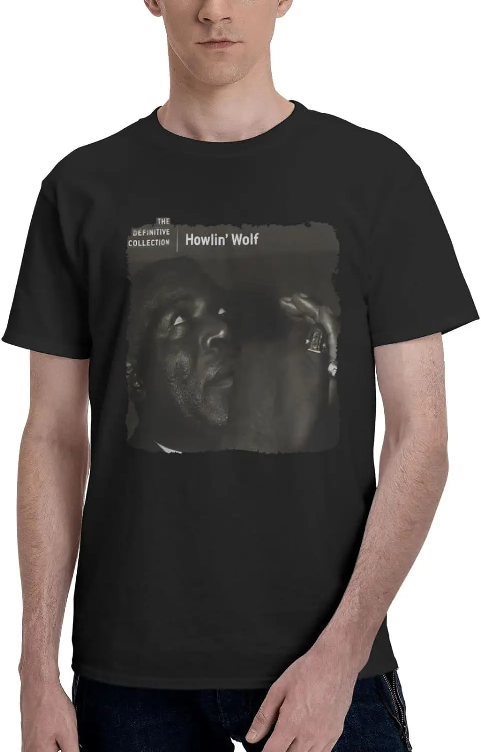 Howlin Wolf The Definitive Collection T Shirt Mens Summer Tee Casual Fashion Short Sleeve Shirts