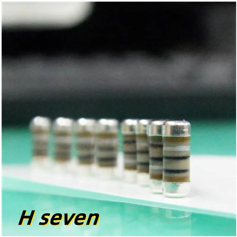 50pcs 0riginal mma0204 smm0204 Wafer Chip Resistors Cylindrical mma 0204 1206 Volume 1% 50ppm