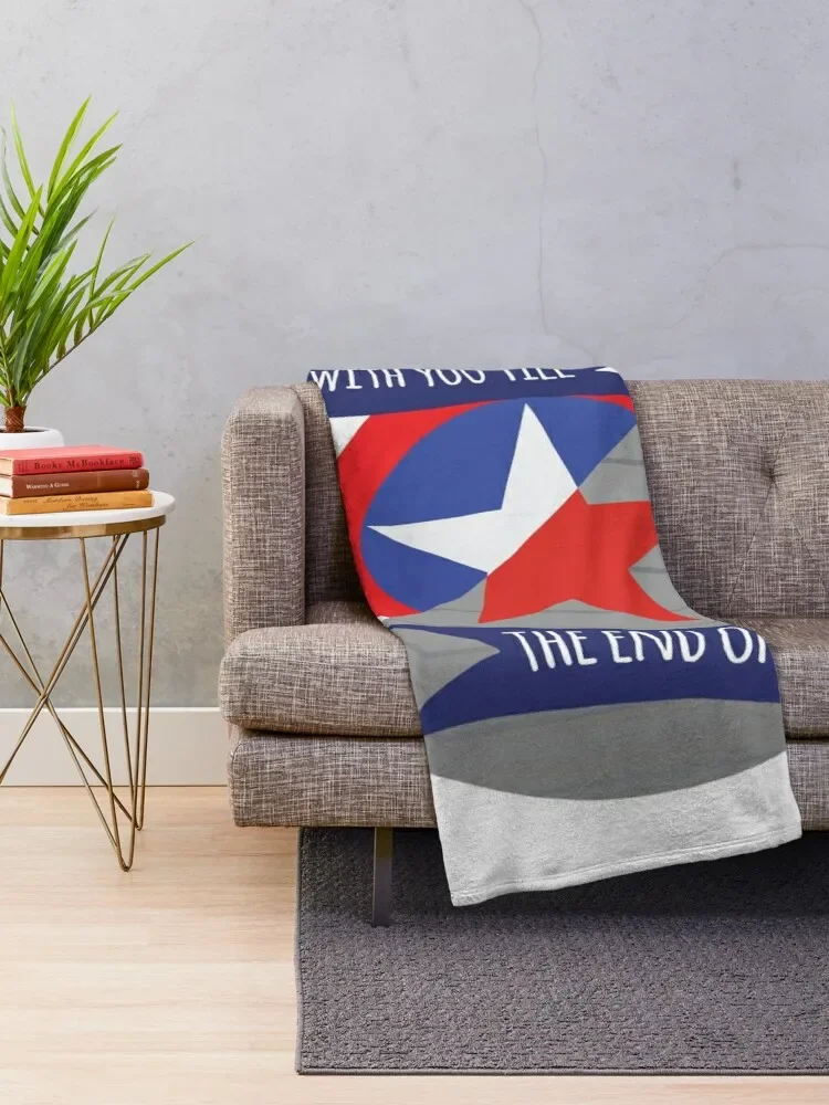 I'm With You Till the End Of The Line - Stevebucky Throw Blanket Beautifuls Personalized Gift Blankets