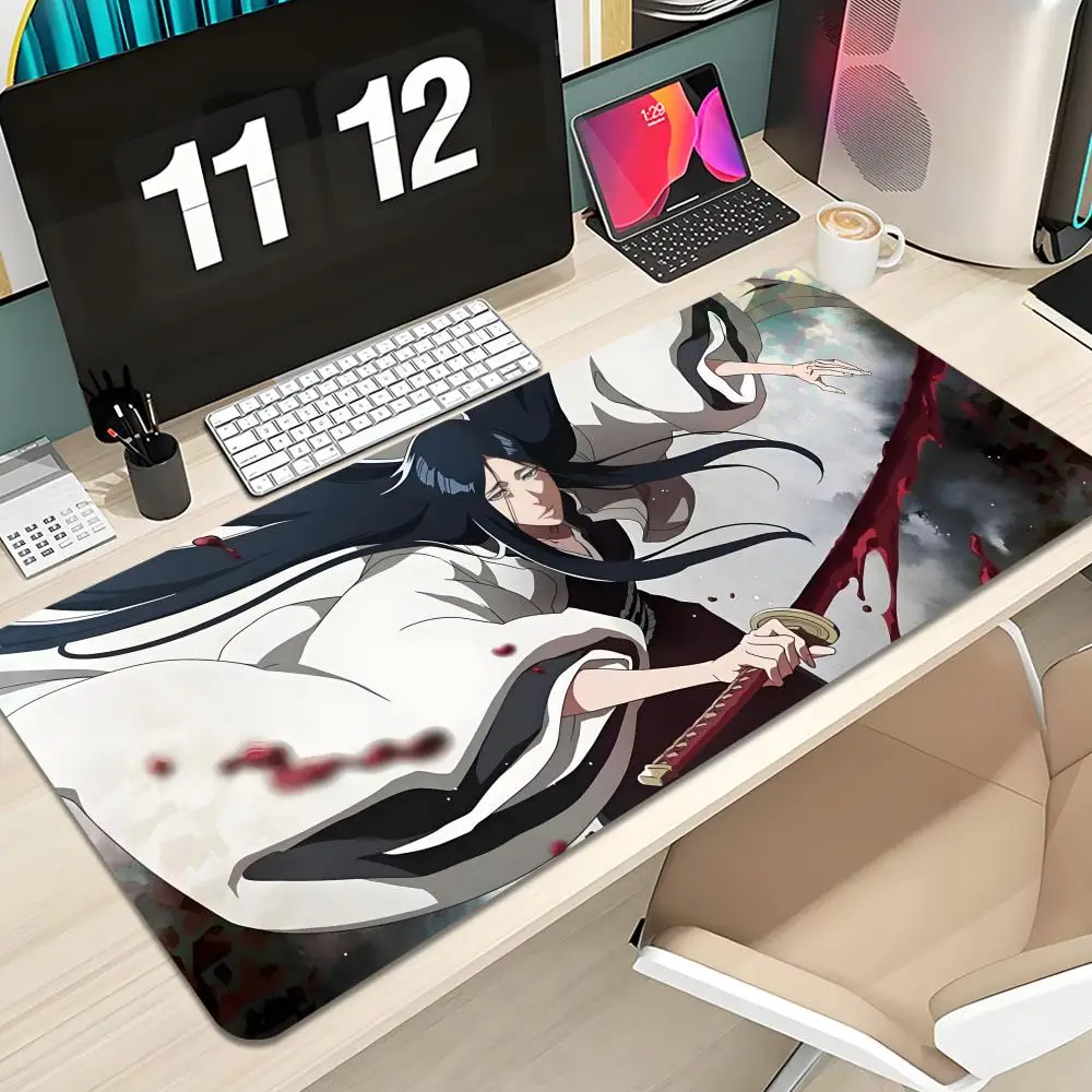 

Unohana Retsu Mouse Pad Keyboard Mousepad lauge 1200X600 mm Desk Mat PC Gamer Office Carpet Home Table pad