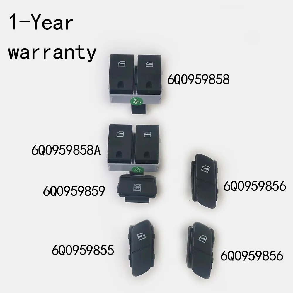 Lifter switch For VW Polo 2009-2010 6Q0959858 6Q0959858A 6Q0959859 6Q0959855 6Q0959856