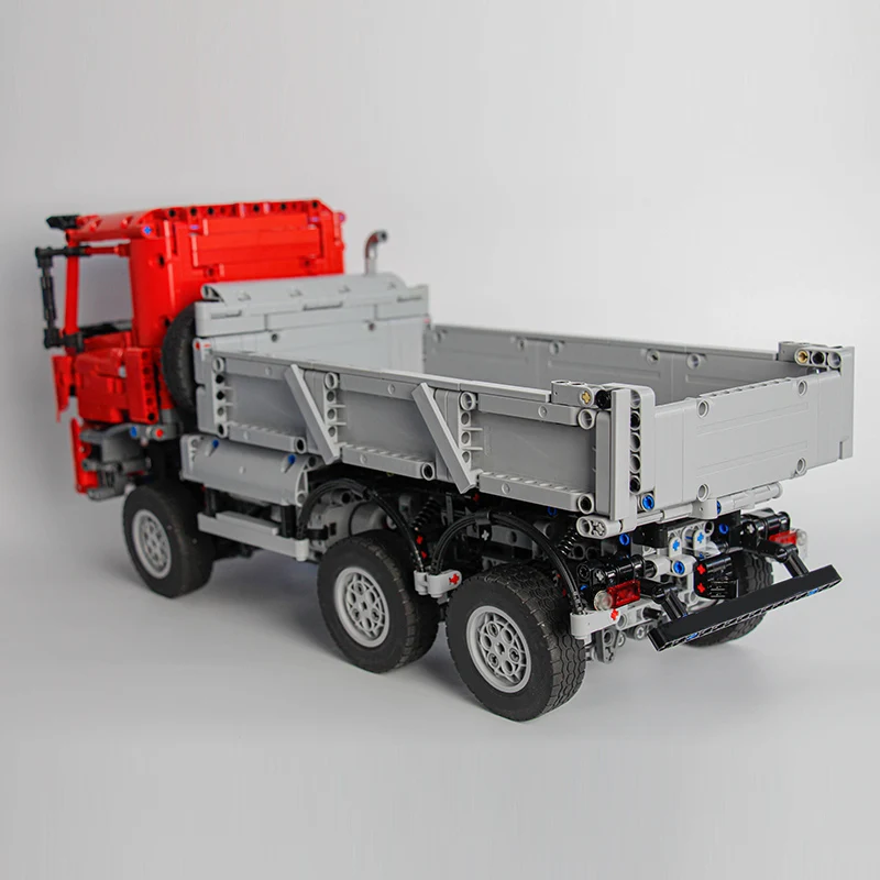 مدينة سيارة نموذج MOC قوالب بناء فينيكس الثقيلة شاحنة قلابة وحدات التكنولوجيا الأطفال هدايا العيد تجميع اللعب البدلة #3