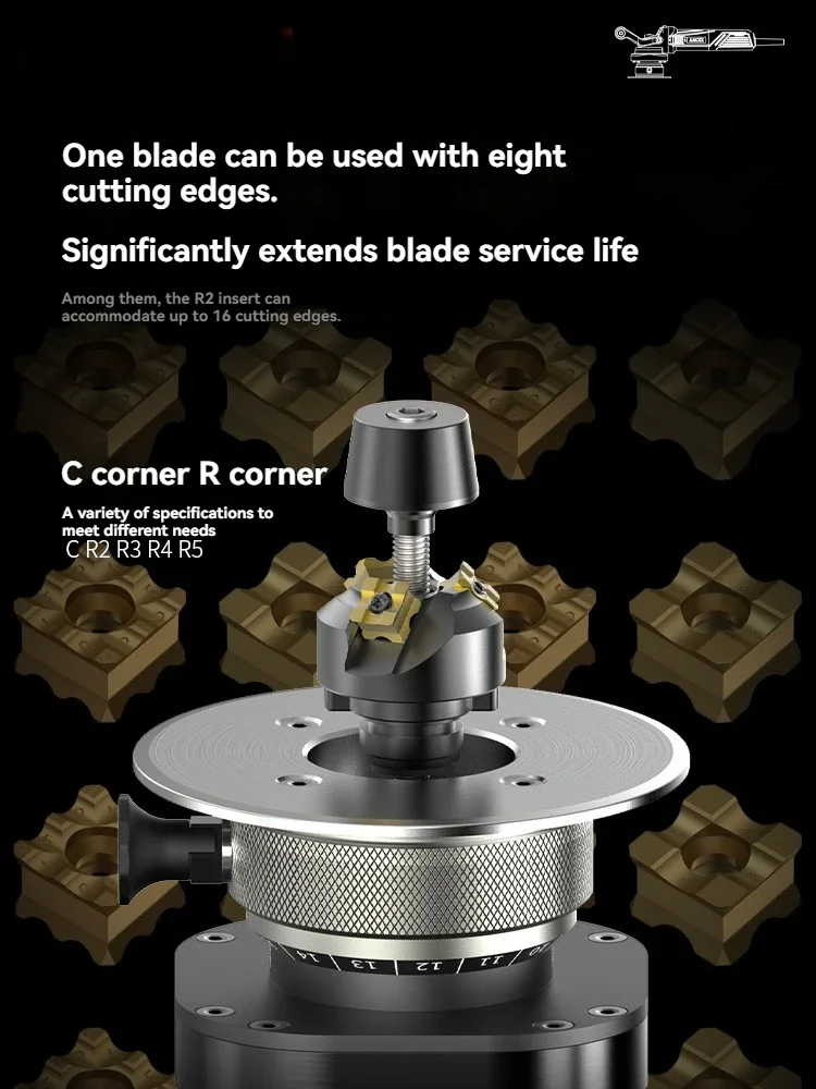 Beveling machine multi-functional curved curved surface handheld pipe flat stainless steel milling electric chamfering new