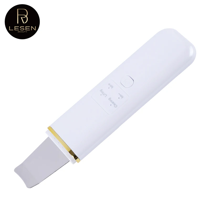 フェイスピーリング 黒ずみ除去 超音波スクラバー 毛穴を深く洗浄し、荒れた肌を改善し、しわを薄くし、アンチエイジングマッサージ肌