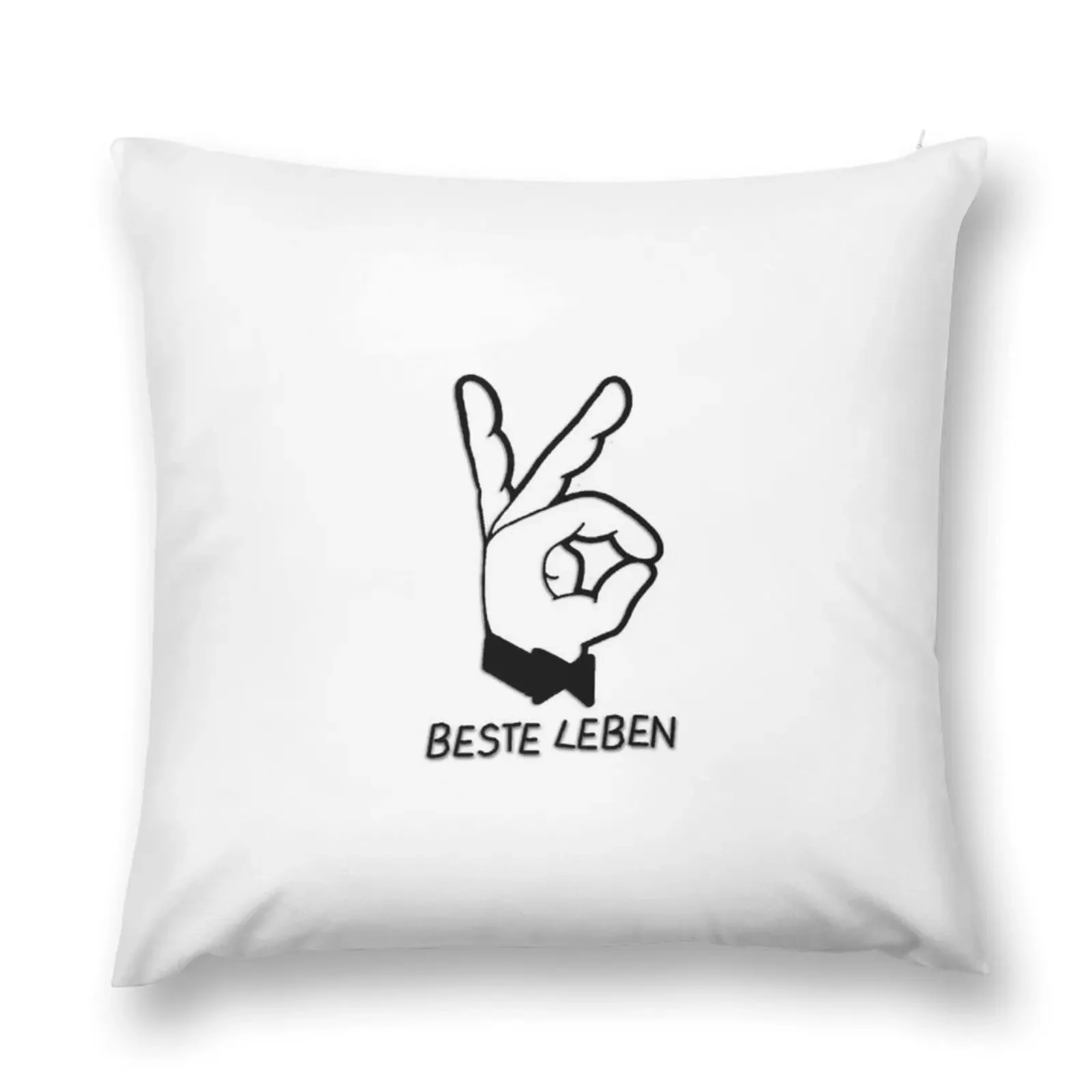 

Beste Leben - Bonez MC (mit Schrift) Throw Pillow Custom Cushion Photo Room decorating items Pillow Cover pillow