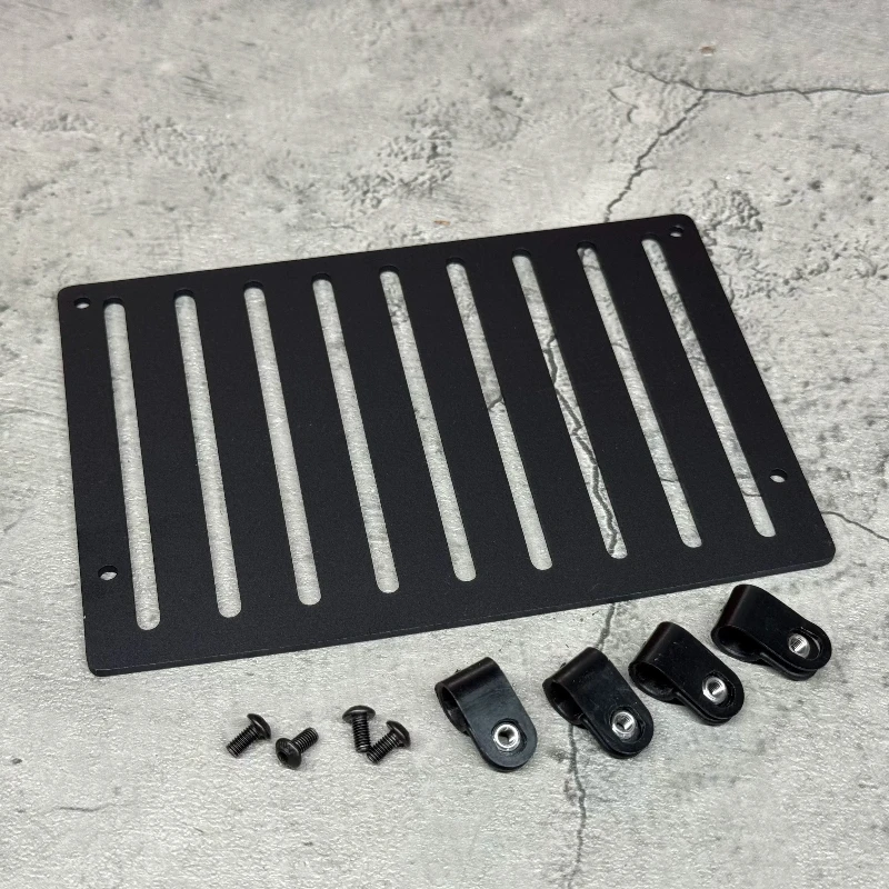 FOR 1/10 Axial SCX10 III 1987 Toyota SR5 RC Crawler Metal Roof Armor with LED Light Bar & Mounting Brackets Scale Upgrade Parts