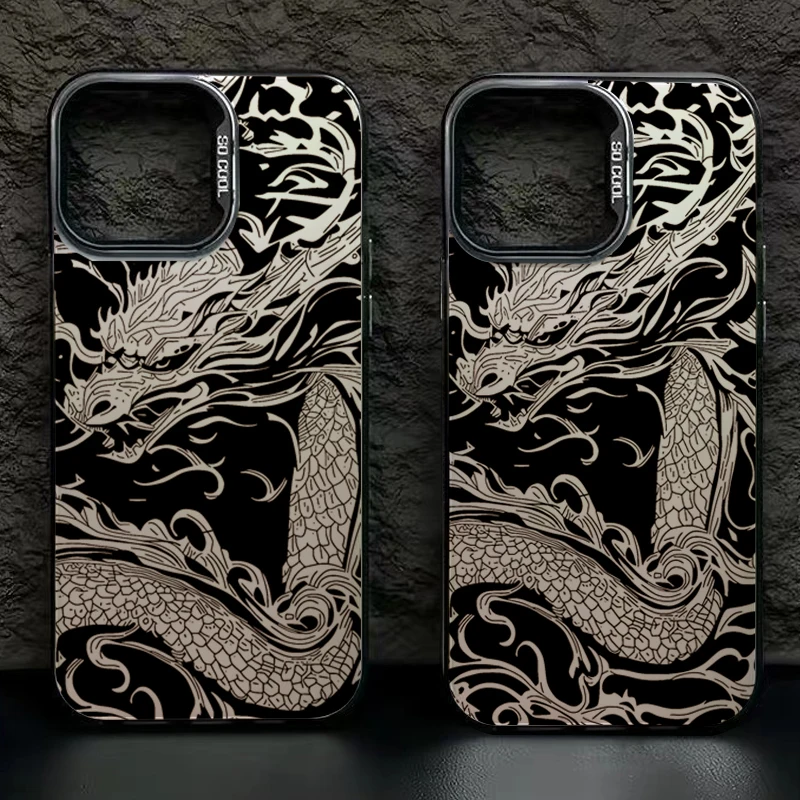 Funda IMD Antigolpes Dragón Totem para iPhone – Parachoques - imagen 4