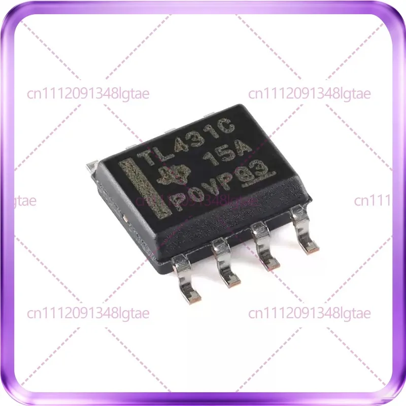 50pcs Original TL431CDR SOIC-8 Adjustable Precision Shunt Regulator Chip