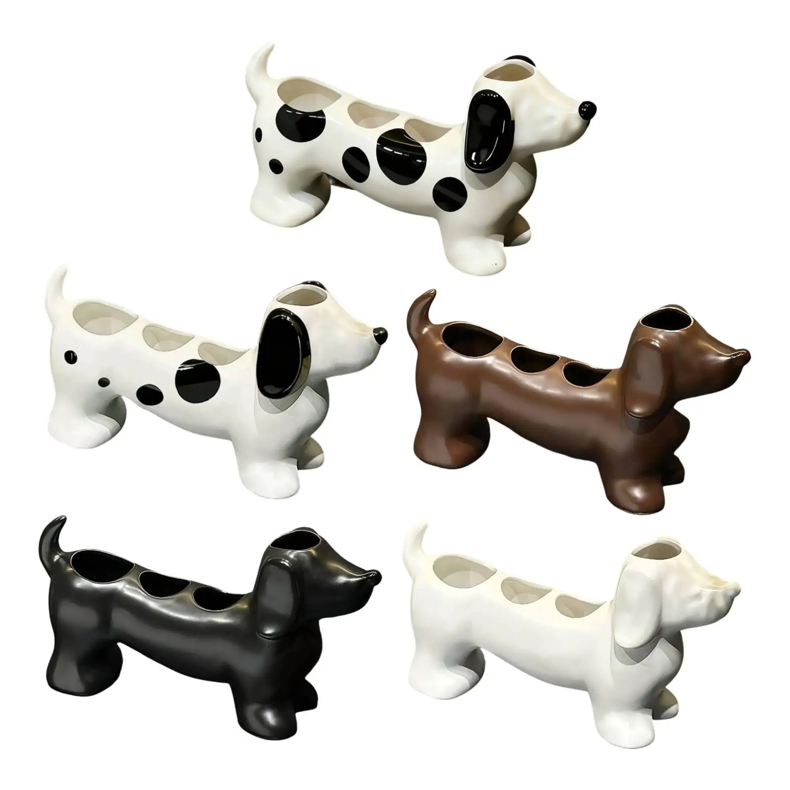 Toothbrush Holder Organizer Versatile Stable Compartments Toothpaste Stand for Apartment Living Room Hotel Bedroom Washroom