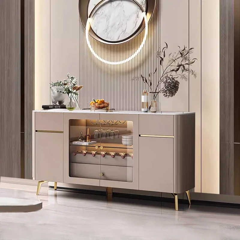 Luxury Display Organiser Wine Cabinets Living Room Morden Entrance Showcase Cabinets Home Cupboard Armoires De Salon Furniture