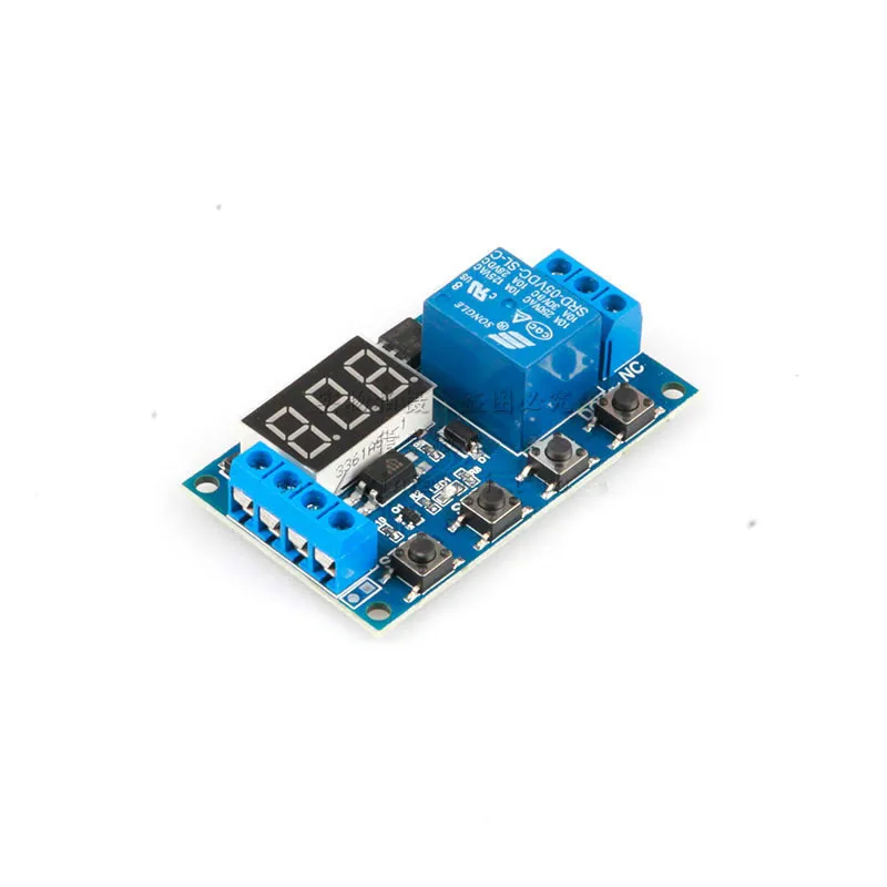 1-Weg Relais Module Vertraging Power-Off Module Disconnect Trigger Schakelaar Vertraging Cyclus Timing Circuit Switch