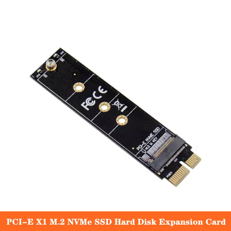 PCI-E X1 M.2 Key M NVMe SSD Hard Disk Expansion Card M.2 NVMe To PCIe Riser Card