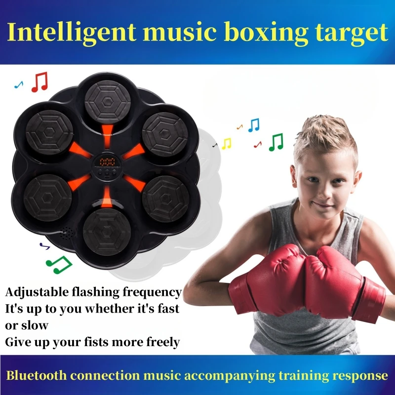 

Smart Bluetooth Music Boxing Target, Children's Music Boxing Machine, Adult Home Fitness Sports, Electronic Boxing Wall Target