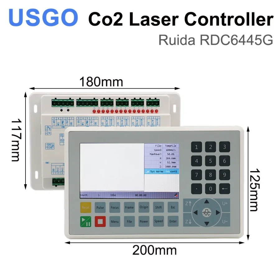 USGO Ruida RDC6445 RDC6445G RDC6445S Laser Controller for Co2 Laser Engraving Cutting Machine Upgrade RDC6442 RDC6442G