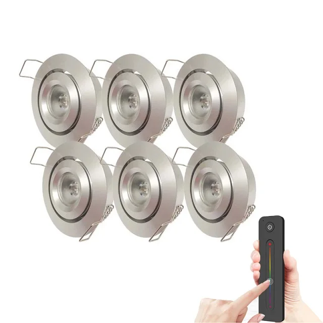 

2023 Mini LED Downlight with Surrounds Remote Control IP65 for Hotel Ceiling Lighting AC Power Supply Street Lights Category
