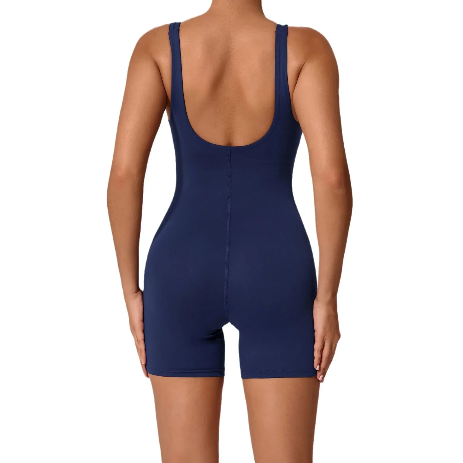 Hot-selling European and American Tight One-piece Yoga Suit Women's High-stretch All-in-one Yoga Suit Women