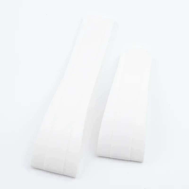 لحزام رولكس لـ DeepSea Sea-dwelsterpertual 20 مللي متر 21 مللي متر حزام ساعة ذو نهاية مسطحة حزام ساعة مطاطي ناعم