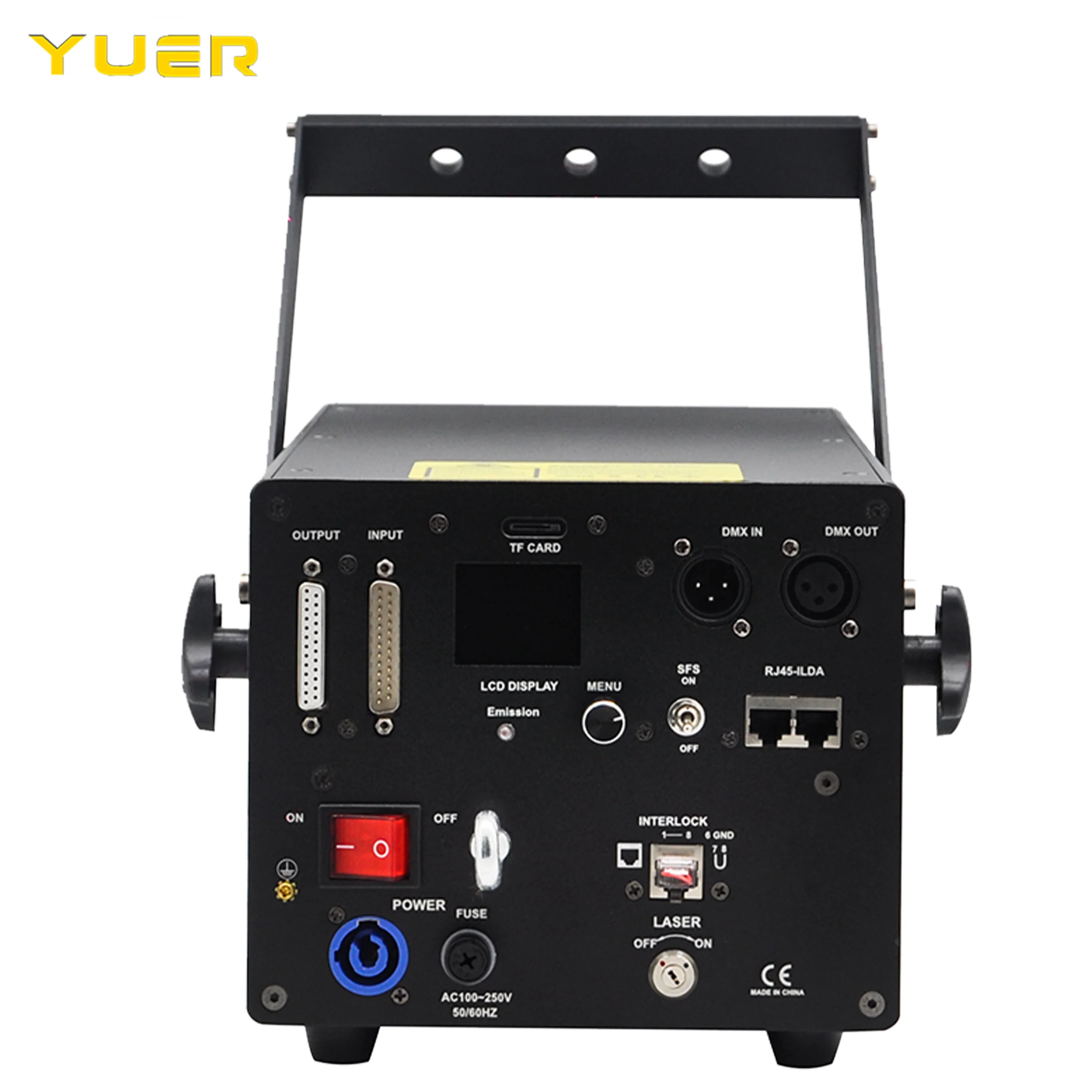 10W RGB 40KPPS ILDA Laser Light 3D Animation Beam Scanner High Quality for DJ Disco Party bar club Christmas Festival Show