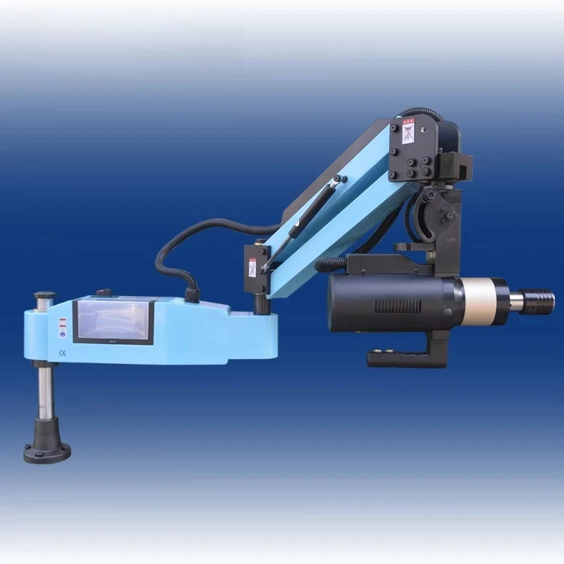 Máquina de taladrar brazo flexible eléctrica con roscado y perforación universal básica M3-M16 fabricada en China