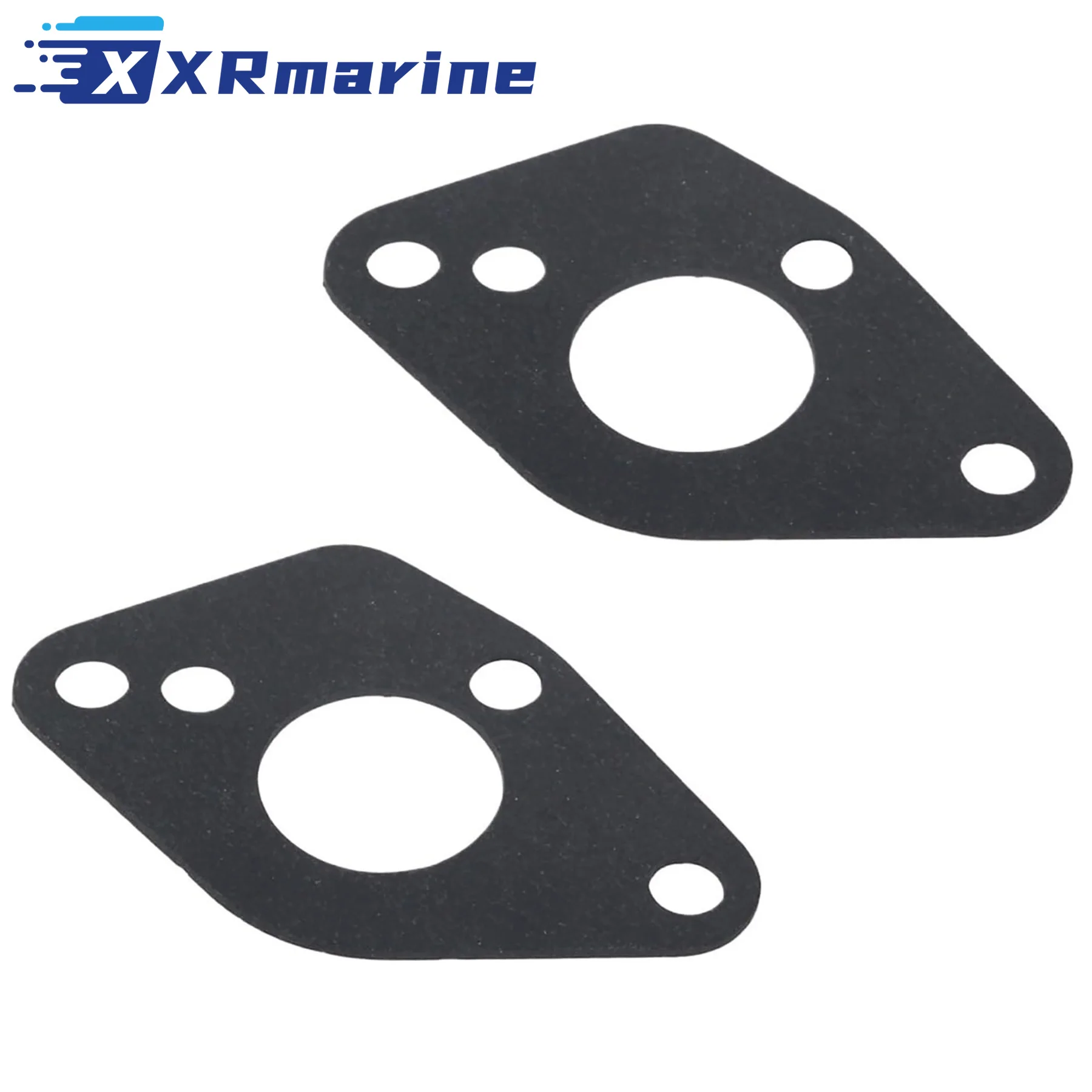 2 Pcs Marine Carburetor Gasket 27-16327 Replacement for Mercury Mariner 2 Stroke Outboard 4HP 5HP 6HP 8HP 9.8HP Engines view 5