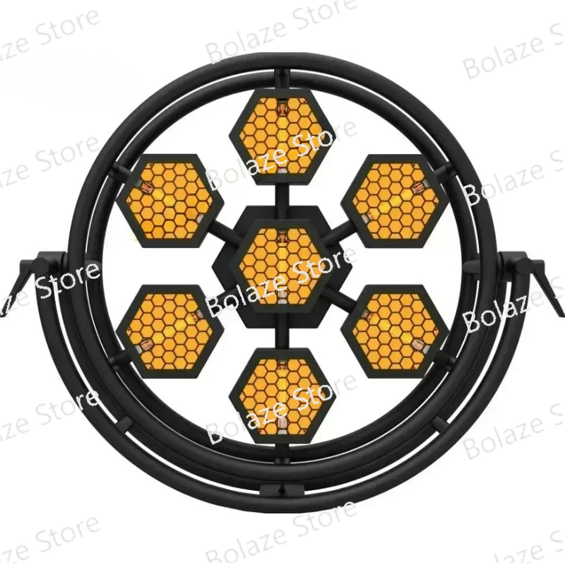 

7*60w LED Halogen Dmx 7x100W Night Club Lights Event Hexagonal Portman P1 Retro Stage