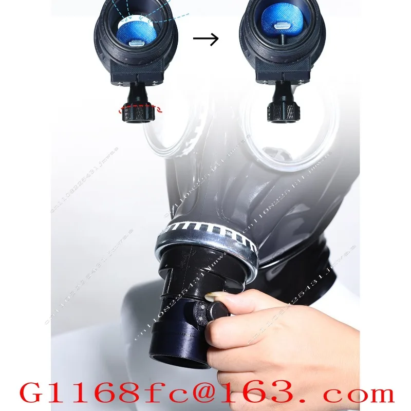 Fine Tuning Valve, Universal Gas Mask Accessories, Negative Pressure Breathing Control Gas Cylinder