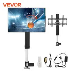 VEVOR Remote TV Lift Motorized Cabinet TV Mount Bracket Electirc Actuator Lifting Column DC Motor Height Adjustable Plasma LCD