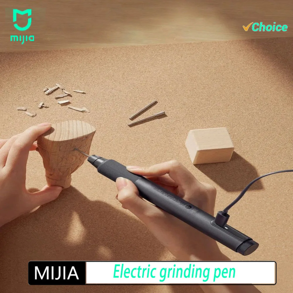 2026-mijia-electric-grinding-pen-rotary-tools-electric-grinder-electric-drill-grinding-tool-800mah-22000rpm-carving-polishing