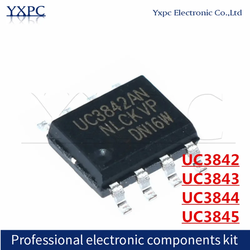 10pcs UC3842 UC3843 UC3844 UC3845 SOP-8 UC3842A UC3843A UC3844A UC3845A UC3842B UC3843B UC3844B UC3845B UC3842AN UC3843AN DIP-8