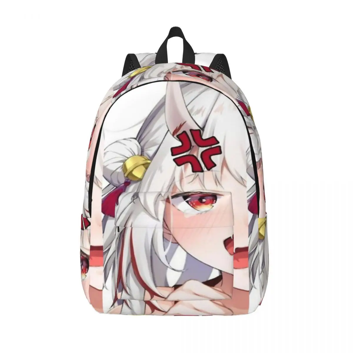 

Angry Oni Ayame Simple and Stylish Backpack Canvas Backpack Bags for women
