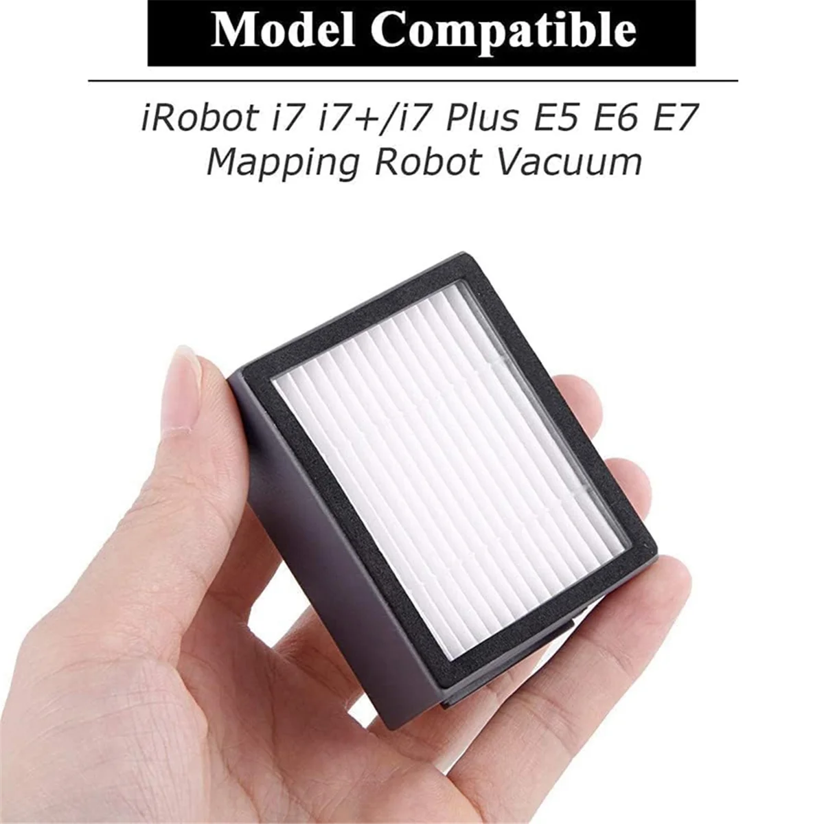 For iRobot Roomba I7 I7+ I6+ I3+ Plus Vacuum Multi-Surface Rubber Brushes HEPA Filters Side Brushes Dirt Disposal Bags