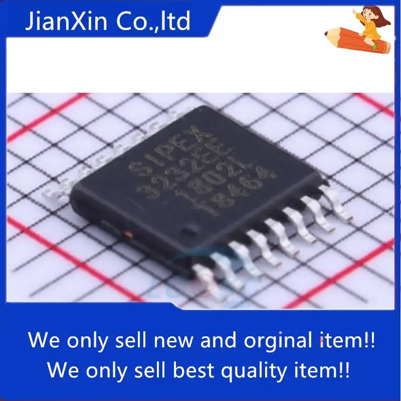 20pcs 100% orginal new SP3232EEY TSSOP16 Ultra-thin dense pin transceiver RS-232