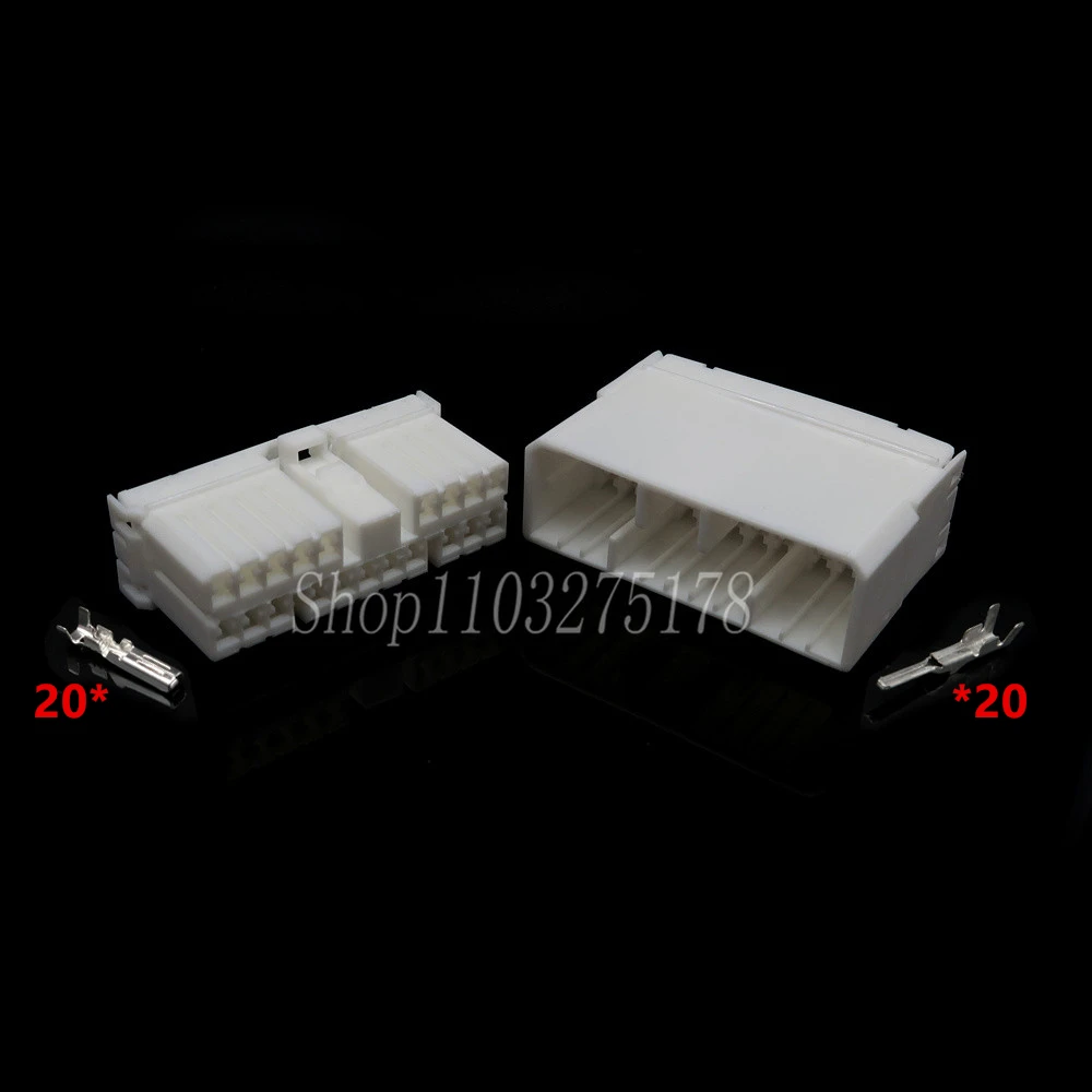 1 Set 20-poliger 174952-1 174936-1 368511-1 Automobil-Verdrahtungsstecker Autokabel Elektrische Steckdose – Detail 2