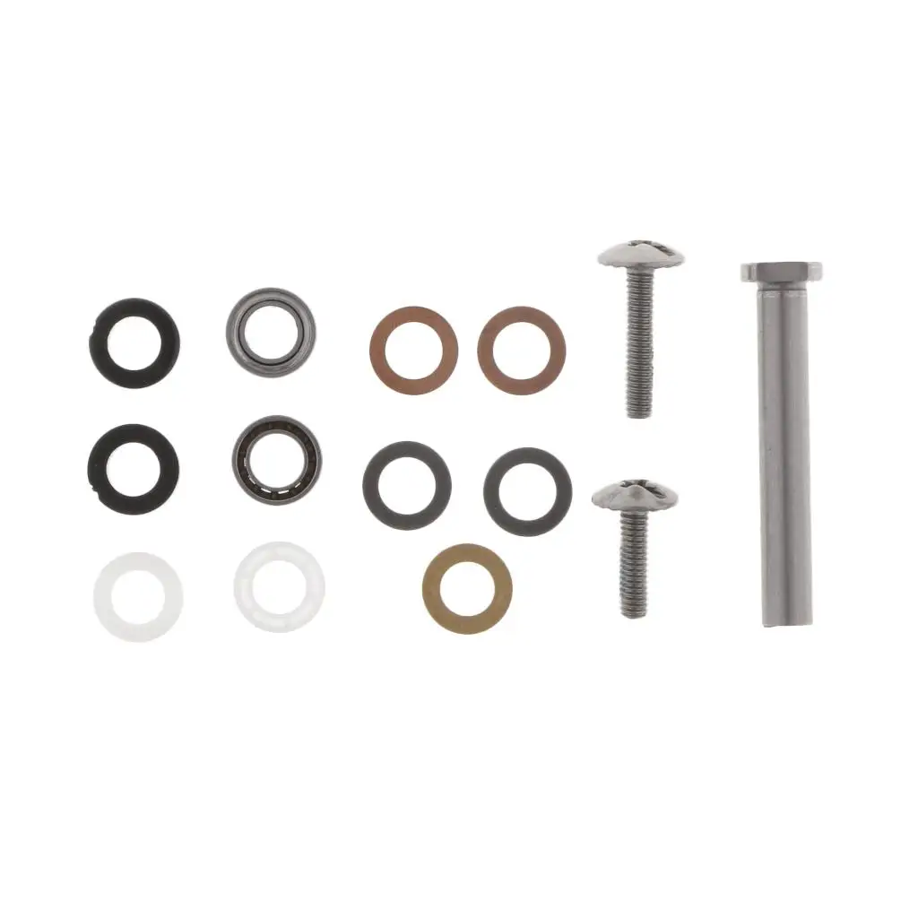 1 Set Fishing Reel Parts Accessories Washers Shaft Screw Bearing DIY Repair