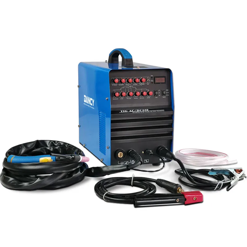 250A Pulse TIG250P Welder Ac Dc Aluminum Stick Arc Inverter IGBT 220V Portable Tig Welding Machine for Stainless Steel