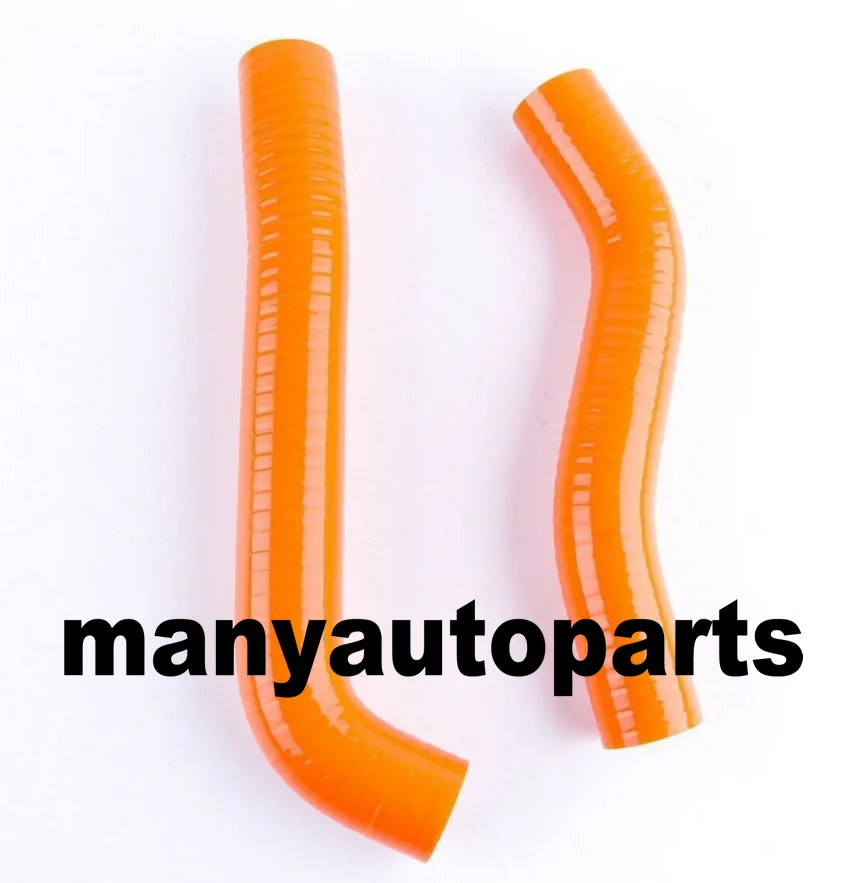 Orange Silicone Radiator Hose for 2008-2018 KTM 690 Duke /2008-2013 SMC&Enduro R