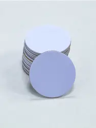 Genuine SLIX PVC Coin Card with Adhesive Dia 20mm ISO15693 Smart Tags 13.56MHZ