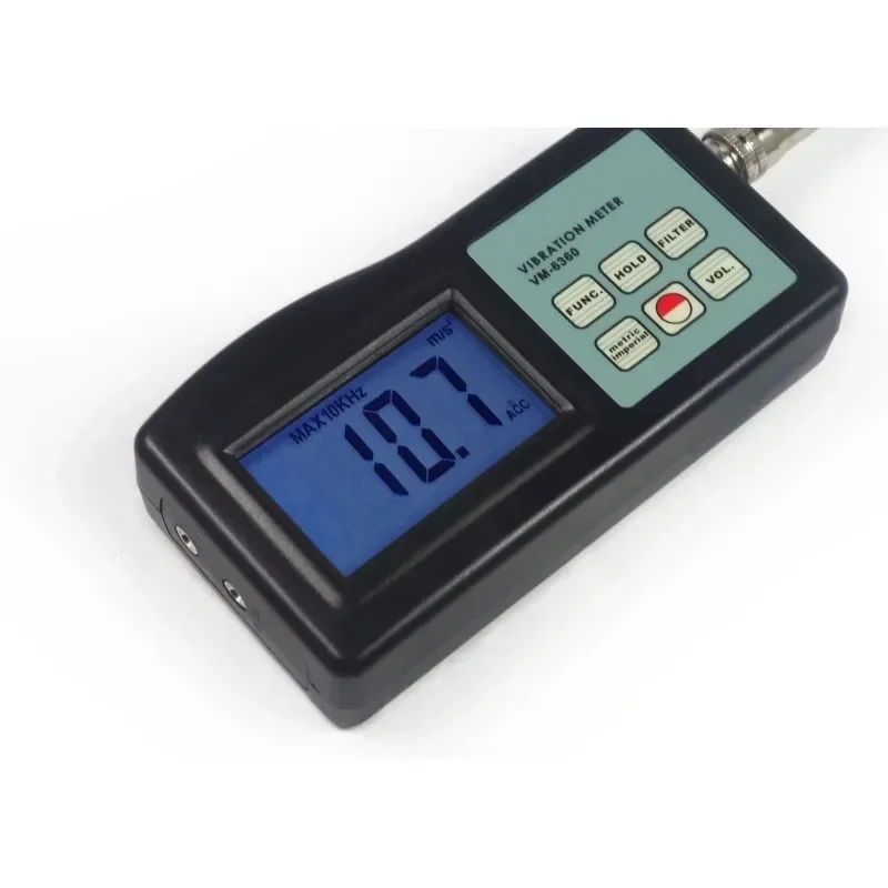 High Accuracy  Digital Vibration Meter Acceleration/Velocity/Displacement Tester VM-6360