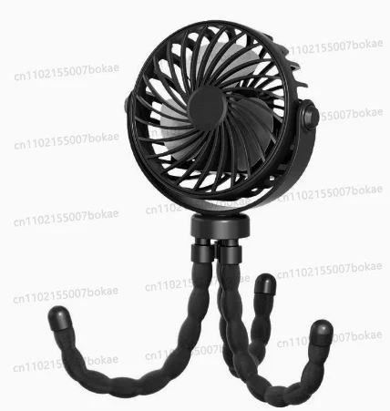 Octopus fan usb portable 10000mah outdoor stroller cooling handheld baby stroller small fan