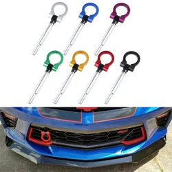 Circular Car Sport Model Car Auto Tow Trailer Hooks Ring Eye Towing Front Rear Aluminum For Subaru BRZ 86