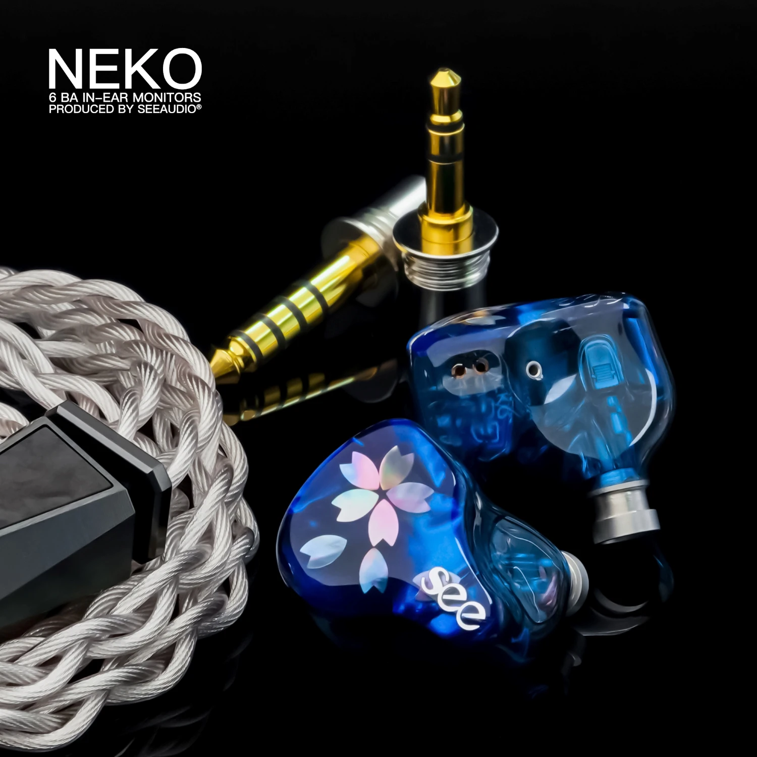 SeeAudio NEKO 6BA 有線イヤホン Amazon.co.jp: HiFiGo SeeAudio Neko 6BA インイヤーモニター、6