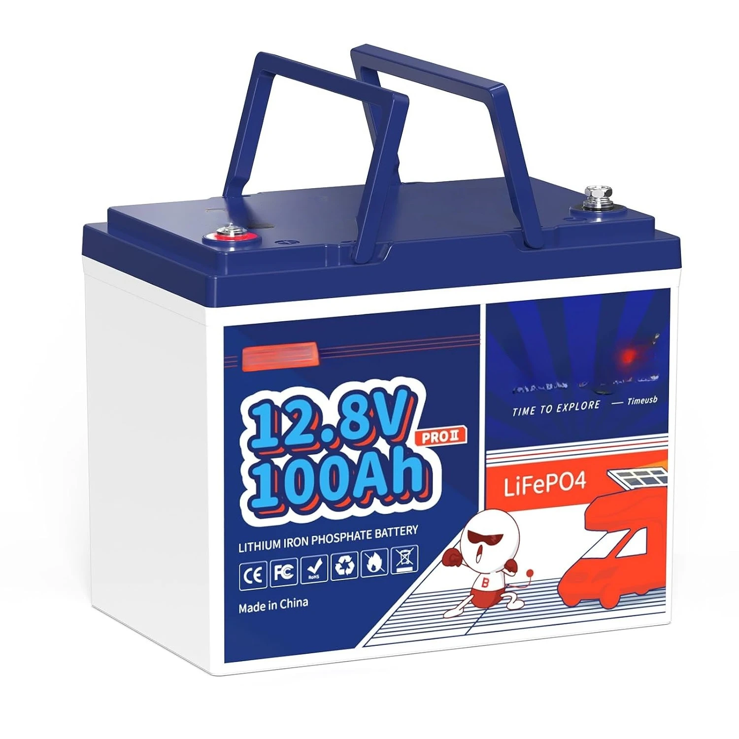 12V 100Ah Rv Lifepo…