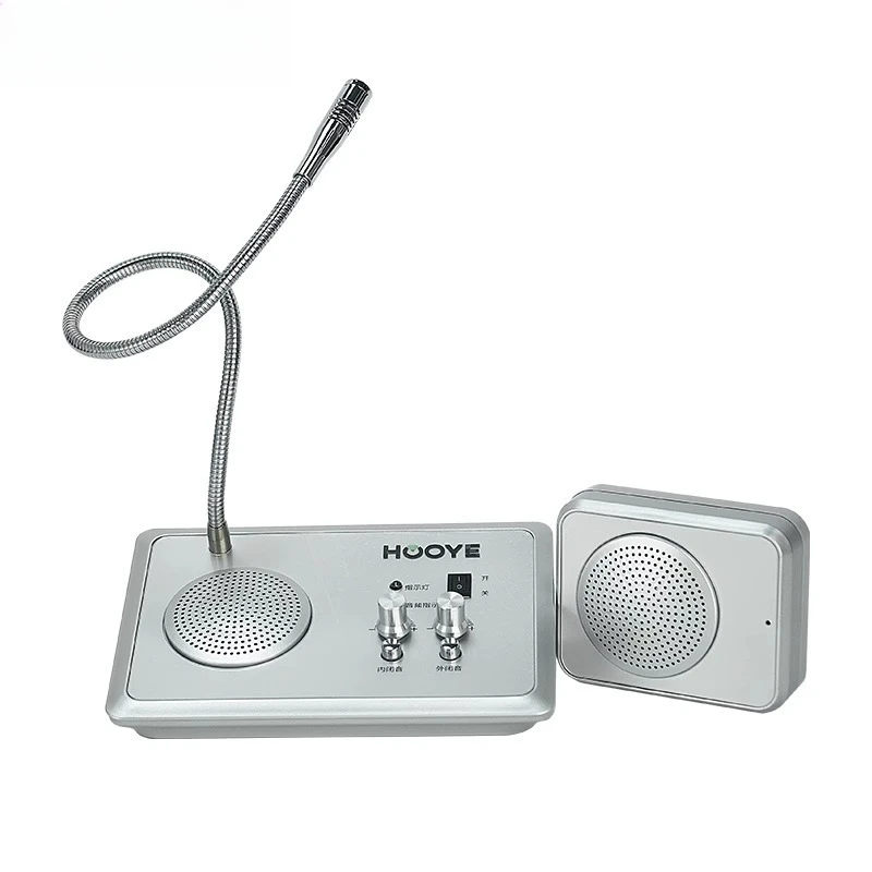 

Walkie-talkie Bank Hospital Station Counter Ticketing Microphone Stall Microphone Amplifier