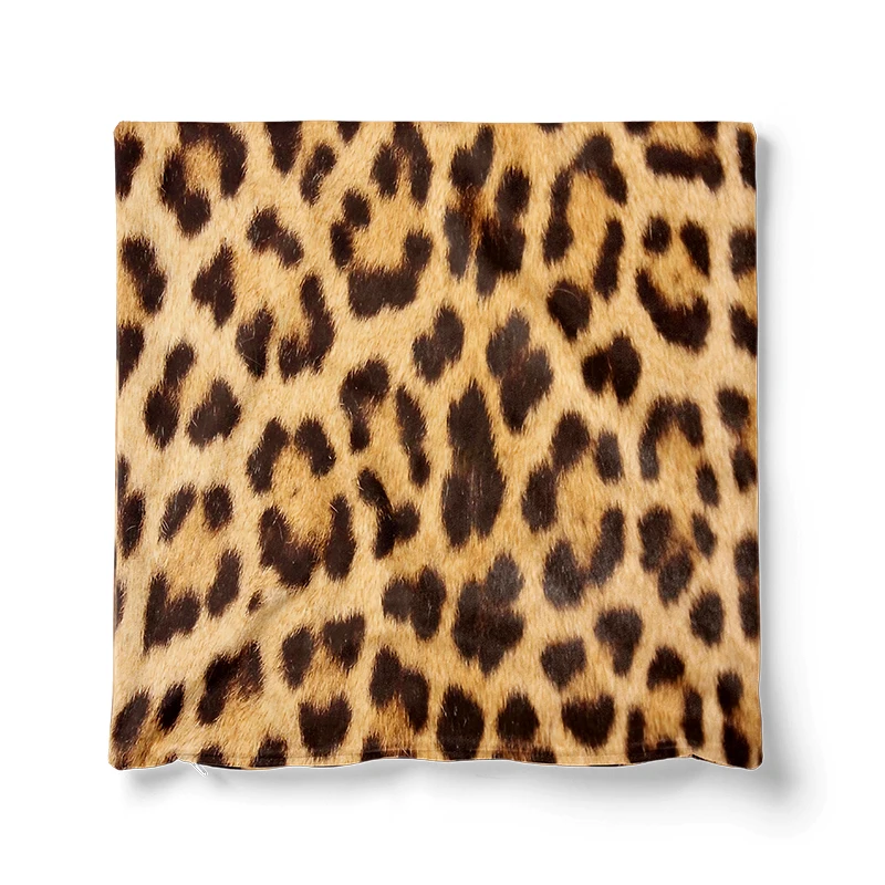 Gaslight Gatekeep Girlboss Animal Brown Tan Cheetah Leopard Print Throw Pillow Covers Cushion Cases Pillowcases for Sofa