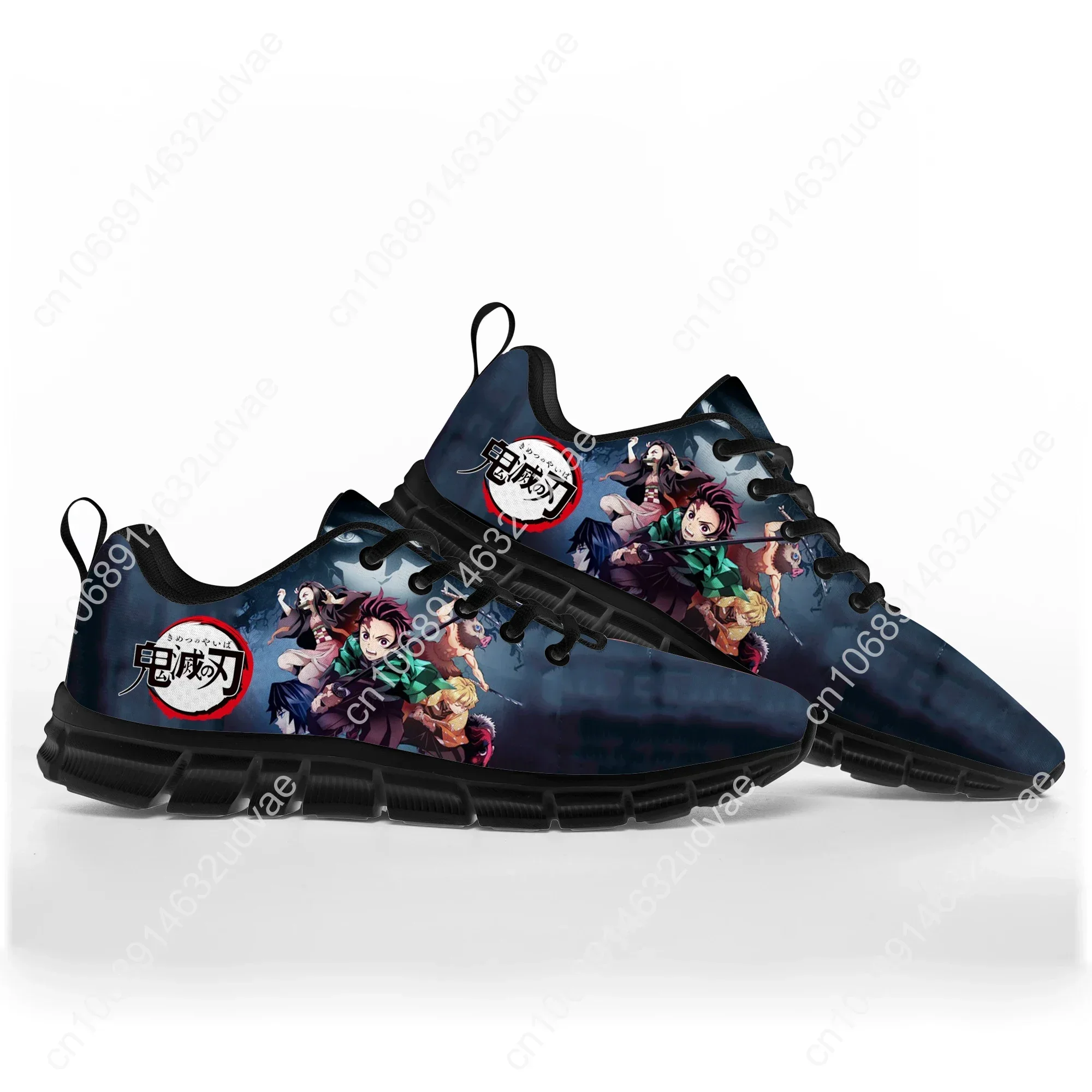 Anime Demon Slayer Kimetsu No Yaiba Sports Shoes Mens Womens Teenager Sneakers Tanjirou Nezuko Casual Custom Shoes