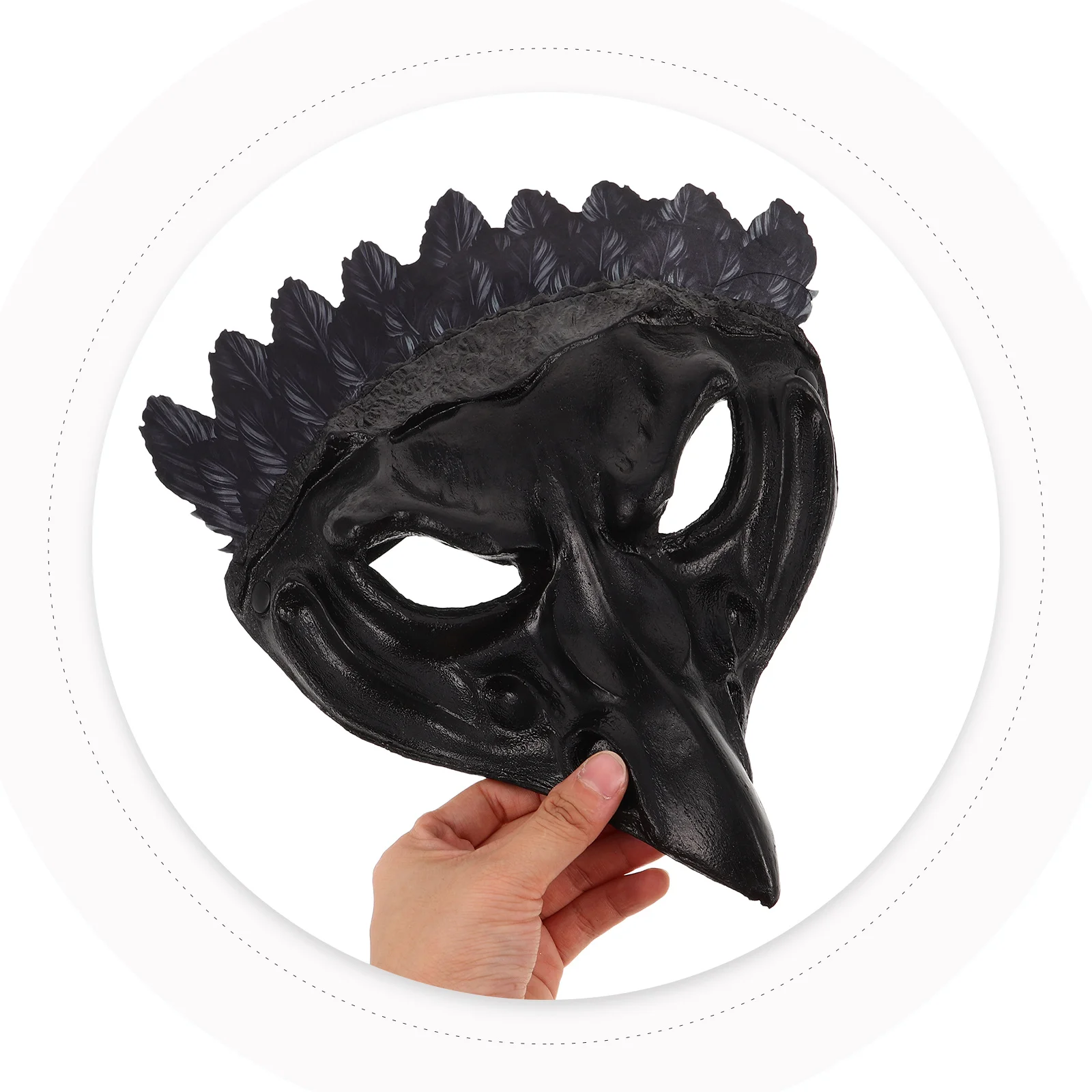 

Маска с птичьим клювом для взрослых, маска для лица в стиле вороны на Хэллоуин с маскарадной вечеринкой, карнавальный театральный костюм