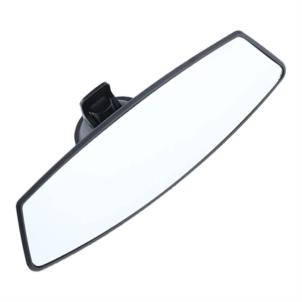 

Large Field Rear View Mirror For Car Universal Interior Rearview Mirror, Wide Angle Glass, Abs Frame, Easy Install, Clear