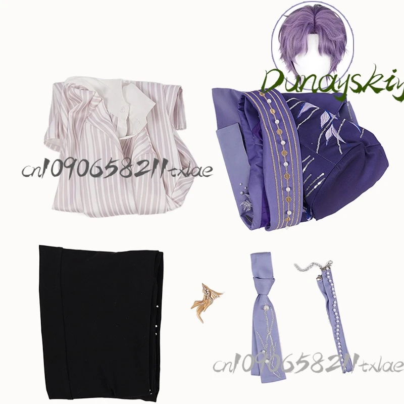 ^ความรักและ Deepspace Rafayel QiYu COS จมน้ําในร้านวิกผมธีมปลาวันเกิดทะเลไม่มีที่สิ้นสุด 1104345165   เก็บ $% และวันฮาโลวีน