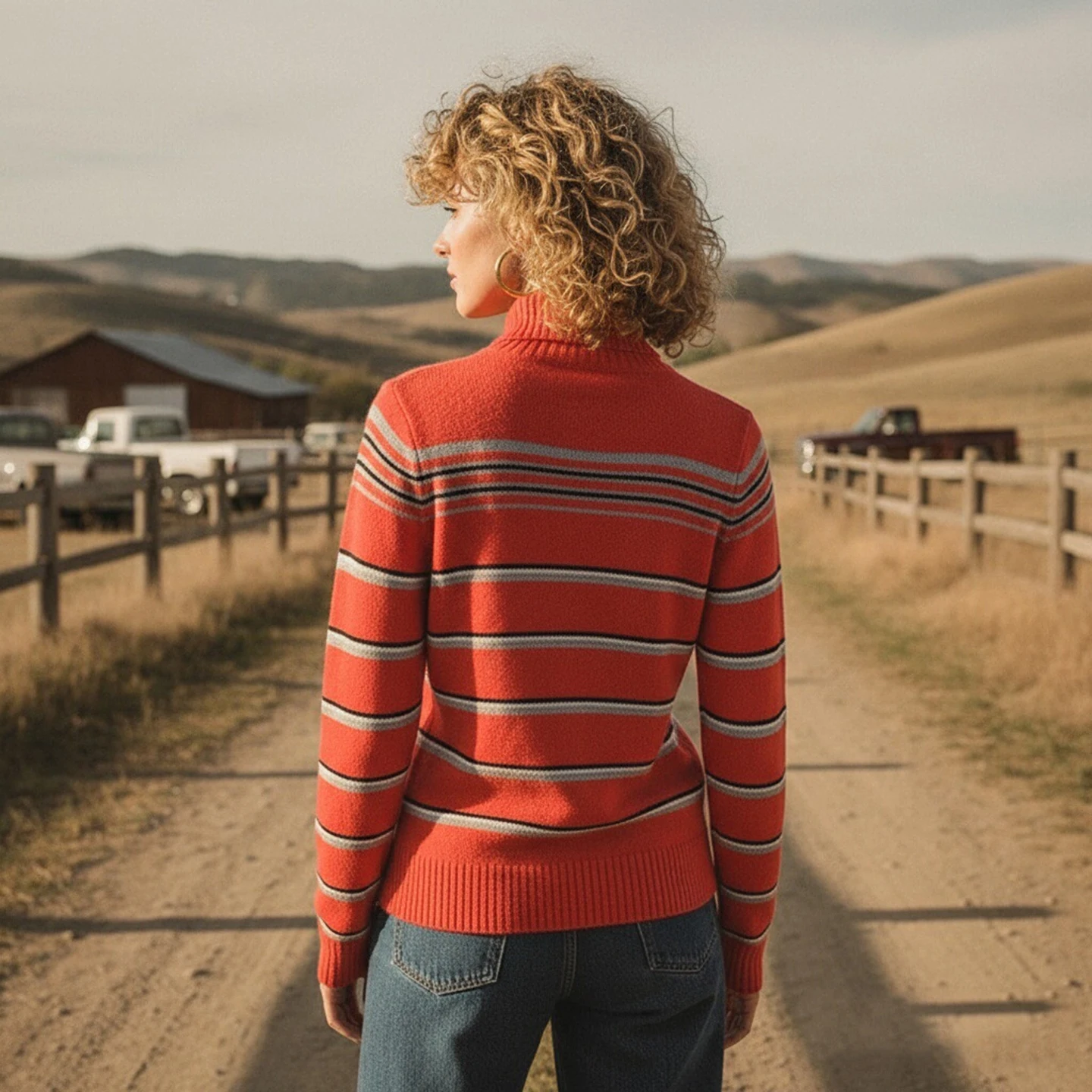 سترة متماسكة كلاسيكية عالية Ne مخططة للنساء للخريف والشتاء مزيج الصوف Fce دافئ Faion حلو Sle منتظم مناسب طويل Sve