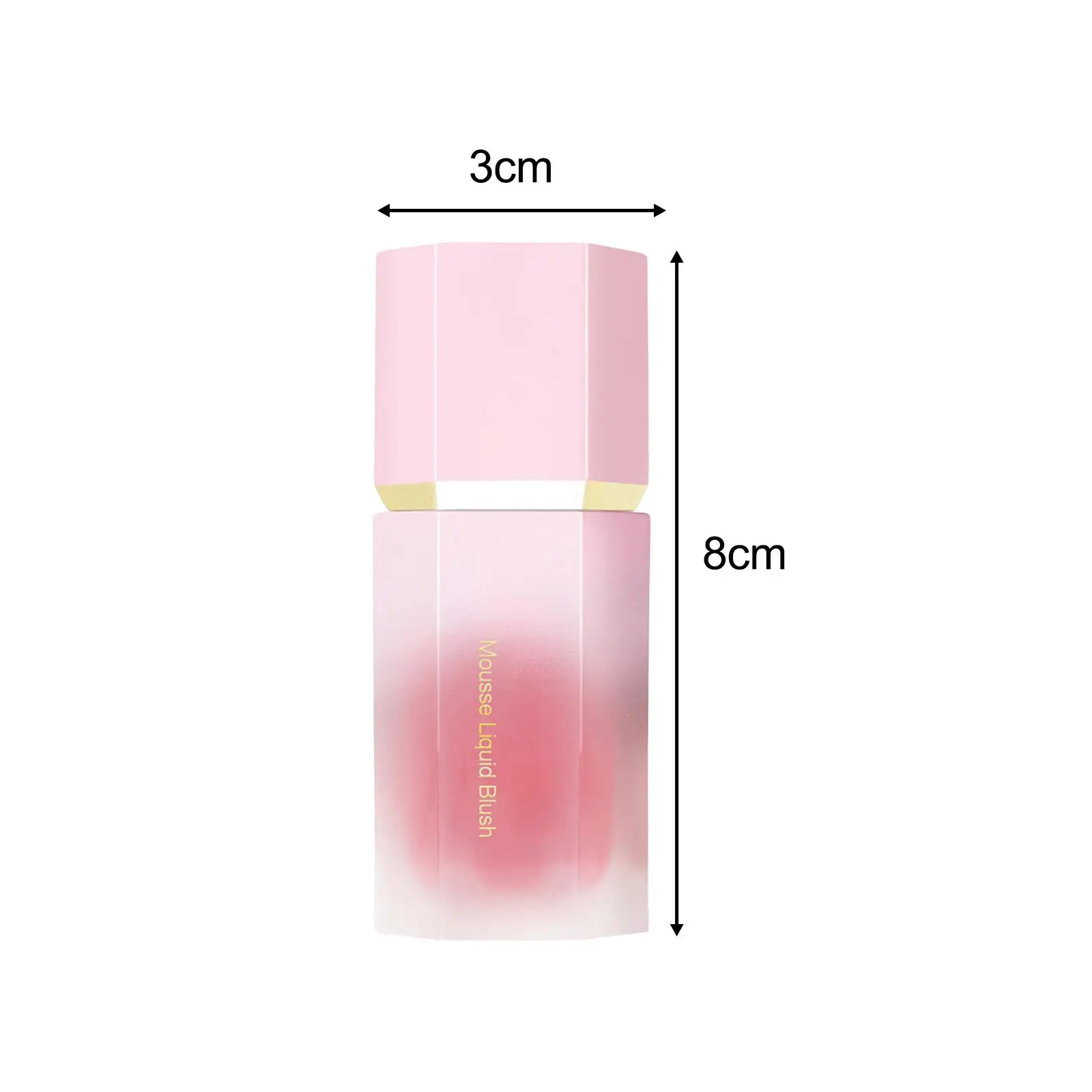 ลิควิดบลัชออนสําหรับแก้ม น้ําหนักเบา อเนกประสงค์ ง่ายต่อการใช้ Face Blusher